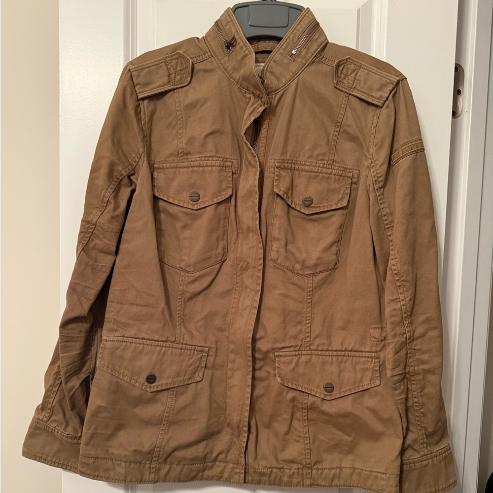 Khaki Abercrombie & Fitch Jacket